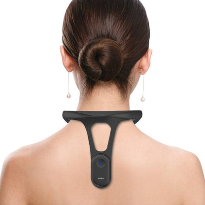 Smart Neck Posture Corrector worn by woman for upper back support