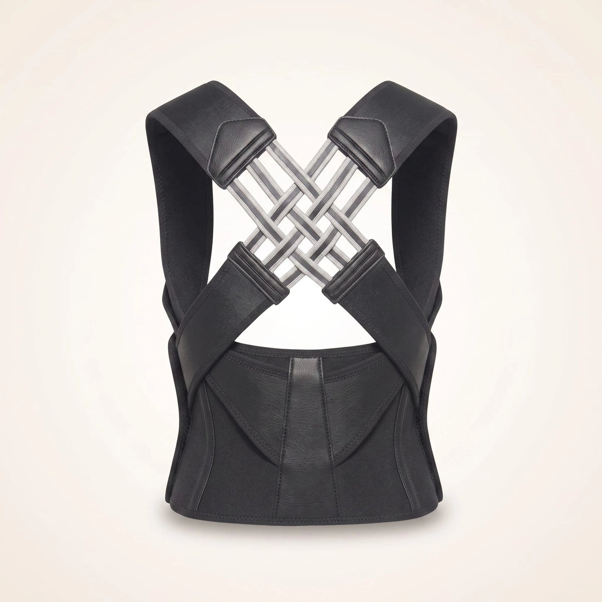 Pro Back Posture Corrector with adjustable X-cross support straps